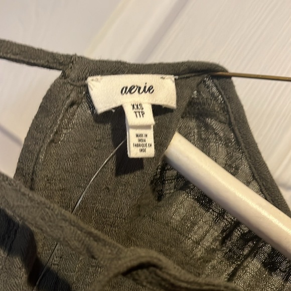 Aerie Hunter Green Dress - Picture 3 of 3